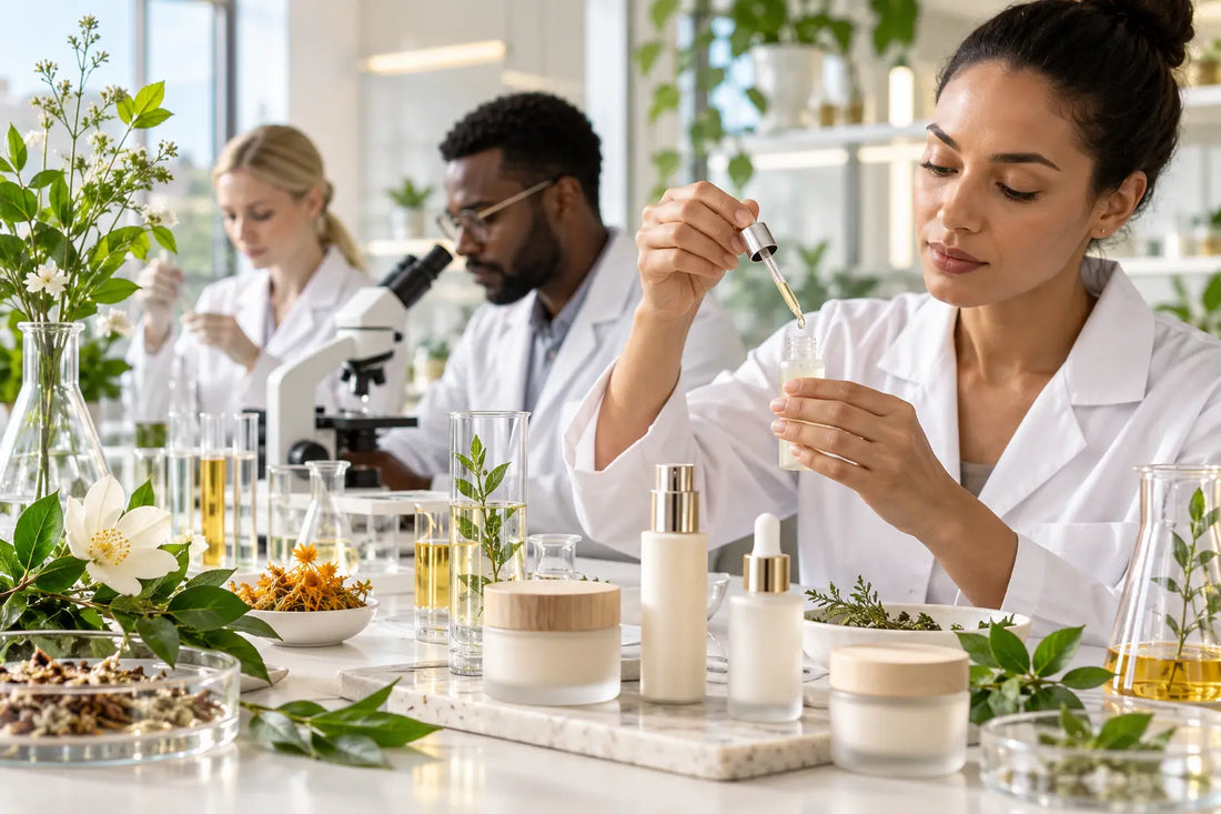Imagen sobre cosmética natural de alto rendimiento: formulación y fabricación en OKT GLOBAL