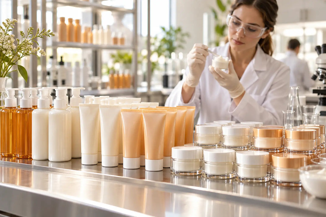 Imagen sobre desarrollo de fórmulas cosméticas para mass market en OKT GLOBAL