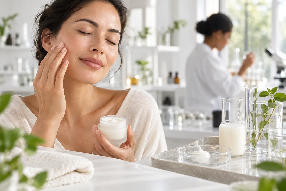 Imagen sobre fórmulas para piel sensible y sin perfume: cómo desarrollarlas en OKT GLOBAL