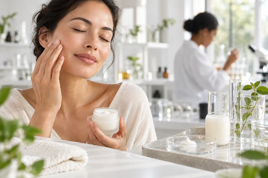 Imagen sobre fórmulas para piel sensible y sin perfume: cómo desarrollarlas en OKT GLOBAL