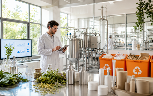 Laboratorio cosmético y compromiso con el ecosistema