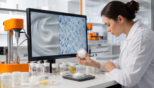 Análisis técnico de una muestra mediante ingeniería inversa cosmética