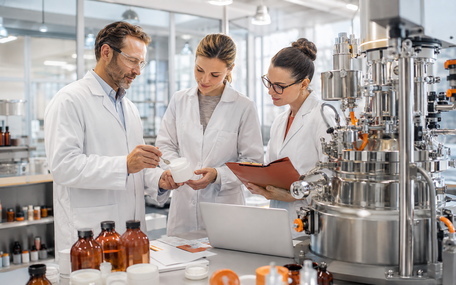 Transferencia de una línea cosmética desde fuera de Europa a fabricación europea GMP