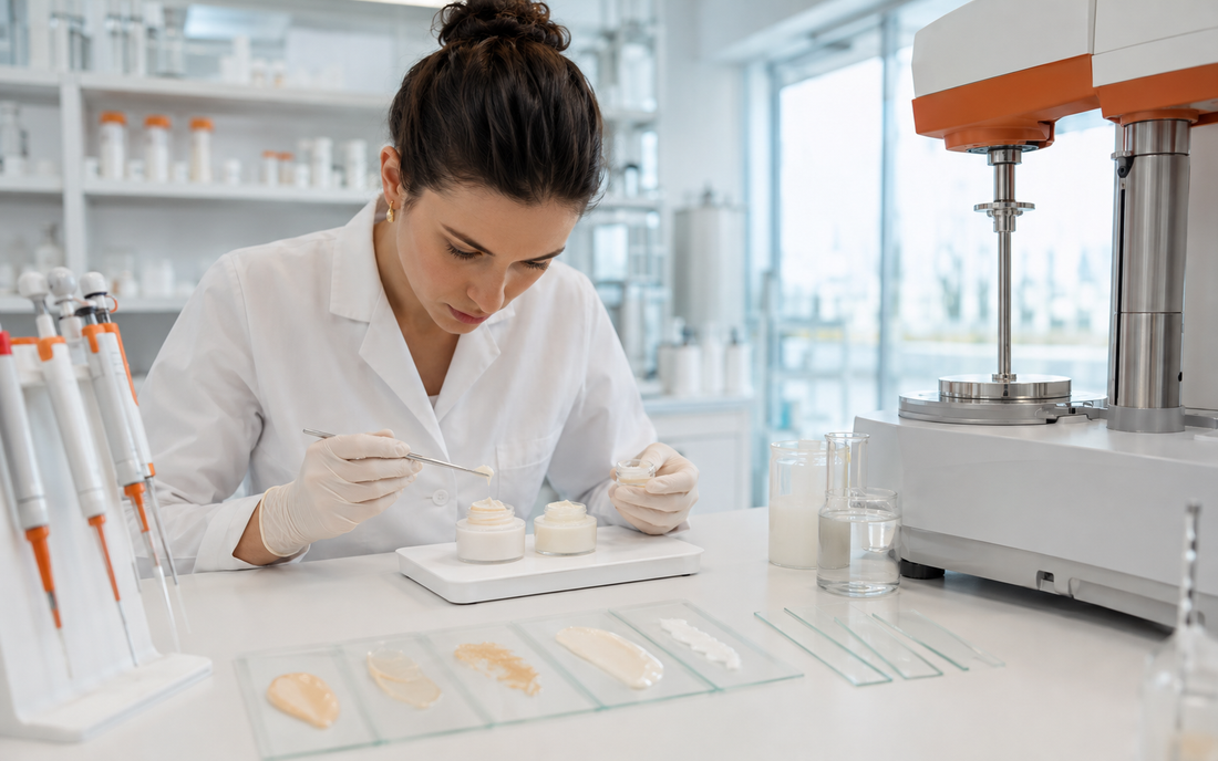 Ingeniería inversa y análisis de una fórmula cosmética