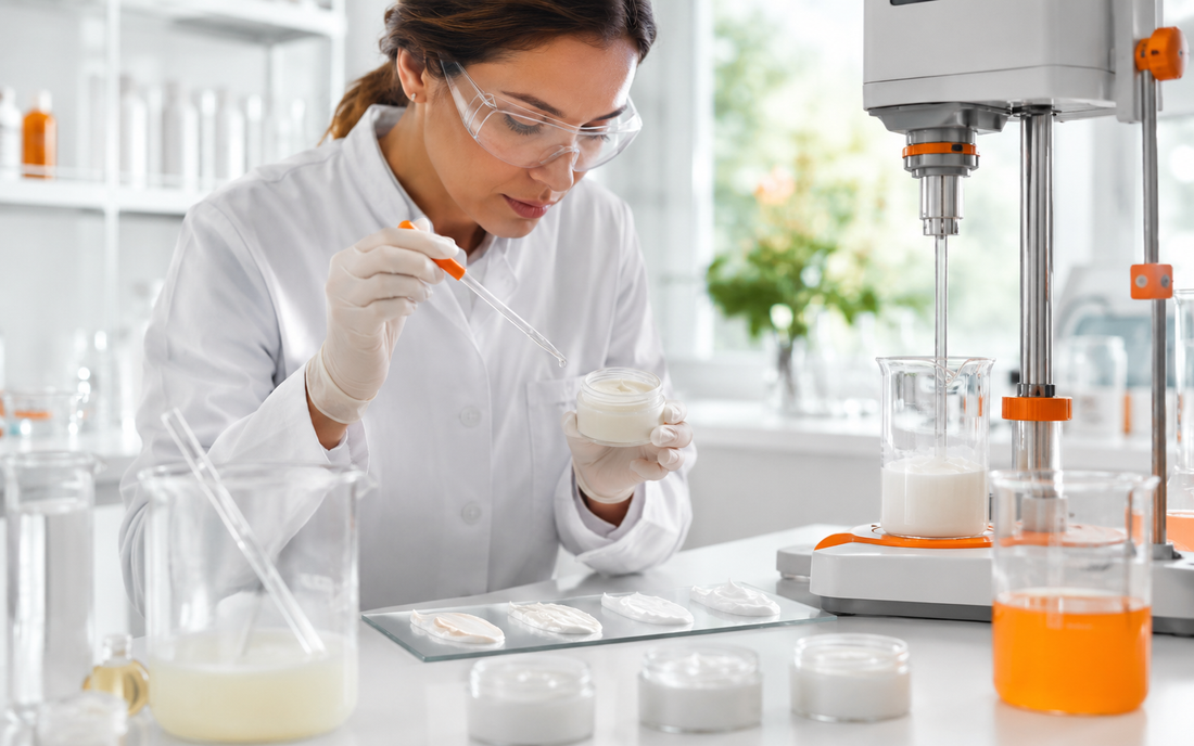 Optimización sensorial y técnica de una fórmula cosmética