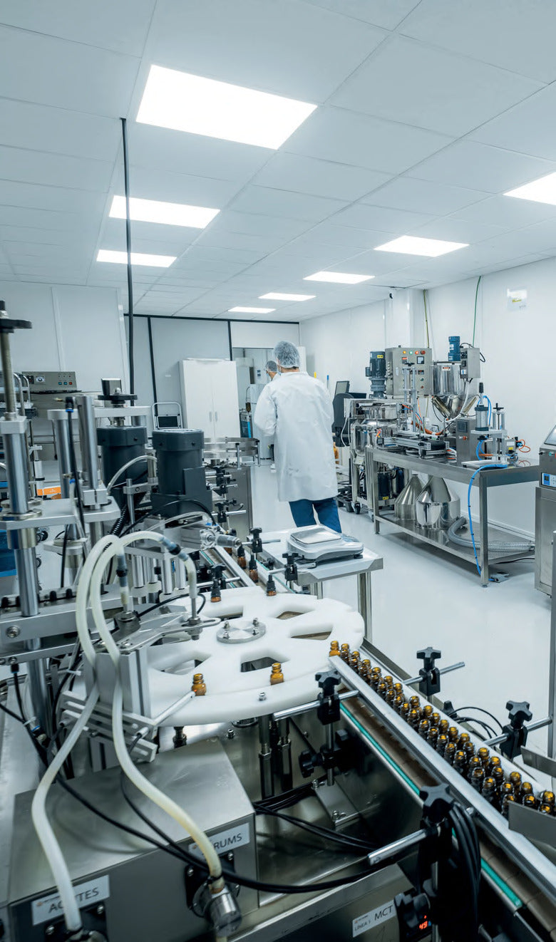 Planta de producción para el escalado industrial de fórmulas cosméticas