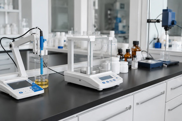 Control técnico durante la mejora de una fórmula cosmética
